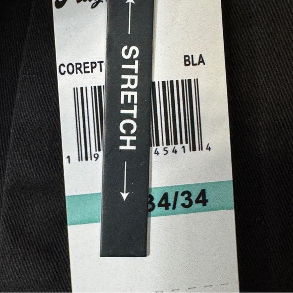 Flag & Anthem Black Stretch Twill Pants | 34x34 | NWT - Picture 4 of 10